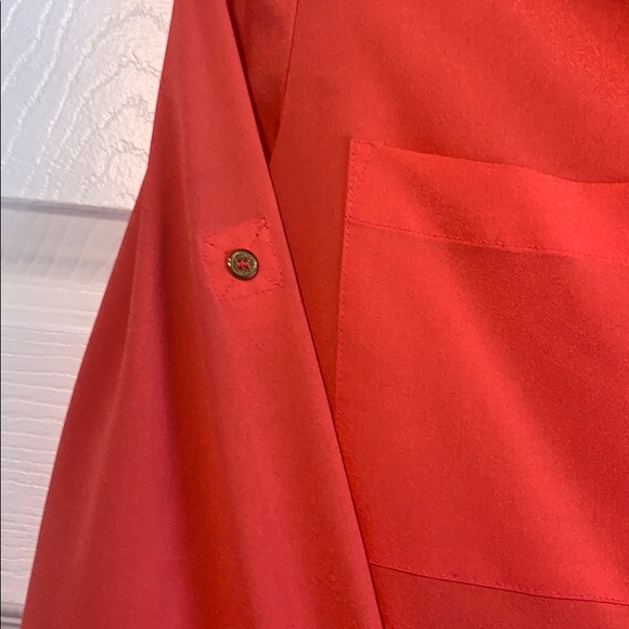 CK Blouse with Gold Zipper detail - Picture 5 of 9